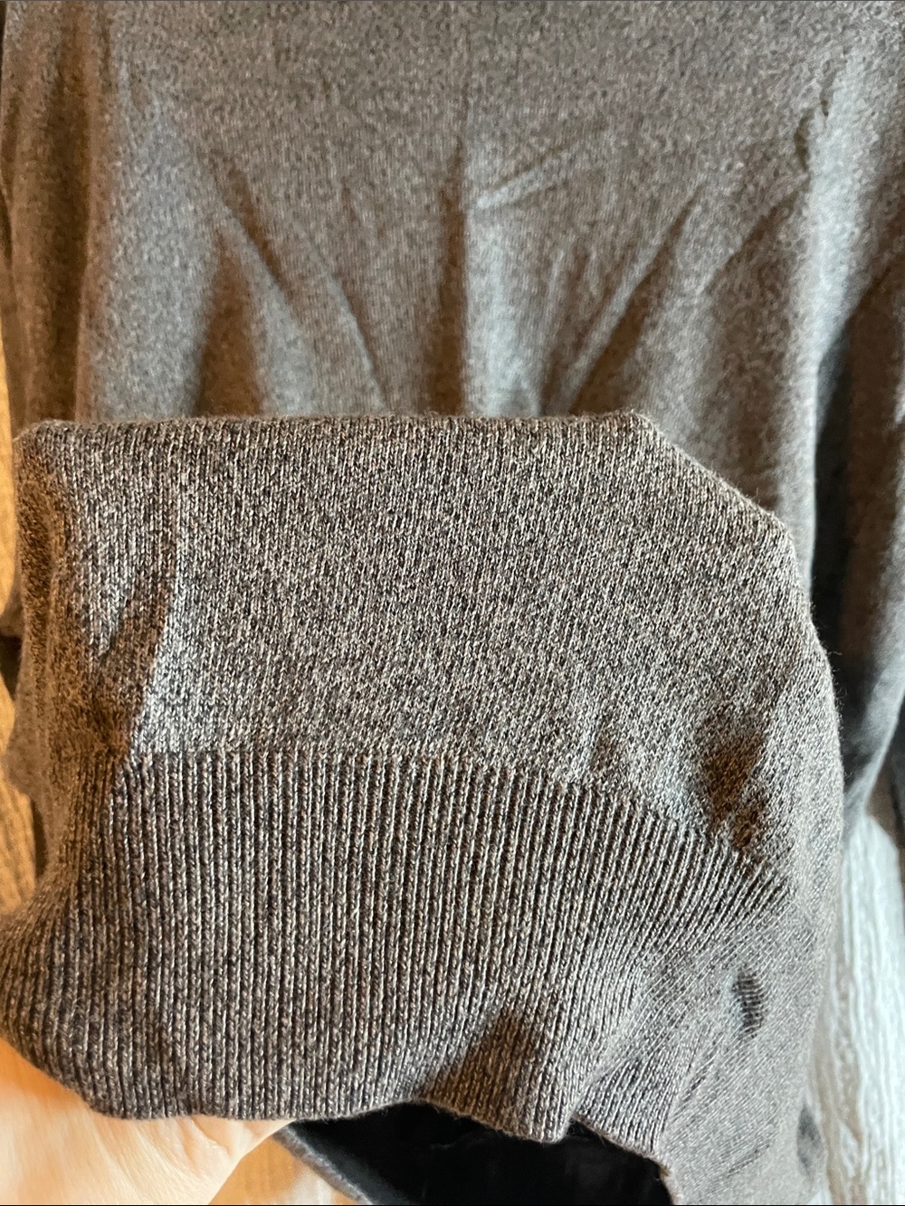 Pronto Uomo Gray Brown Crewneck Sweater | size XL - Picture 9 of 9